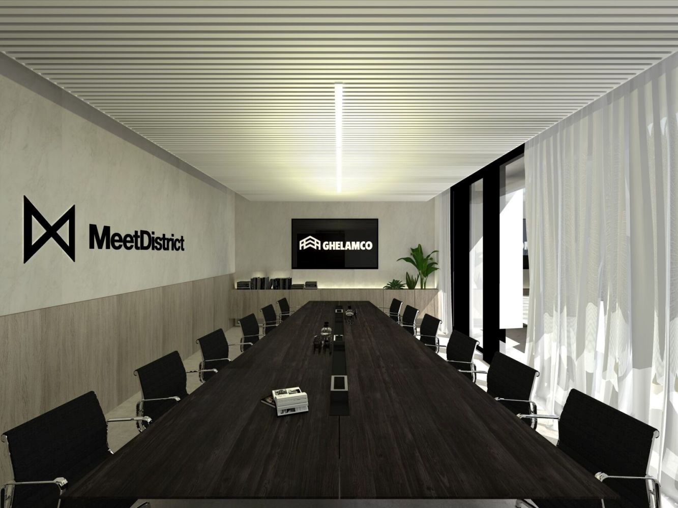 Full-service kantoren in MeetDistrict The Link 2 in Berchem