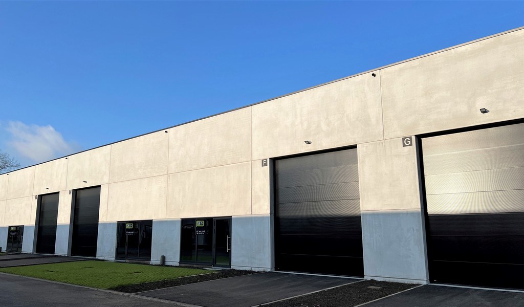 Opslagruimtes te huur in bedrijvenpark Kunstdal te Eeklo