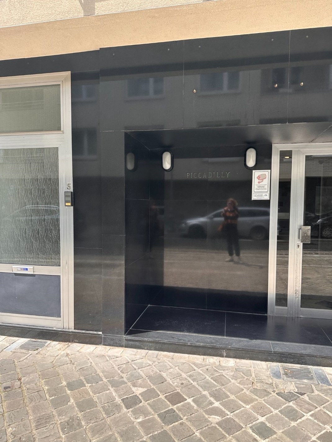 EMPLACEMENT DE VOITURE DANS LE CENTRE D&#39;OSTENDE 