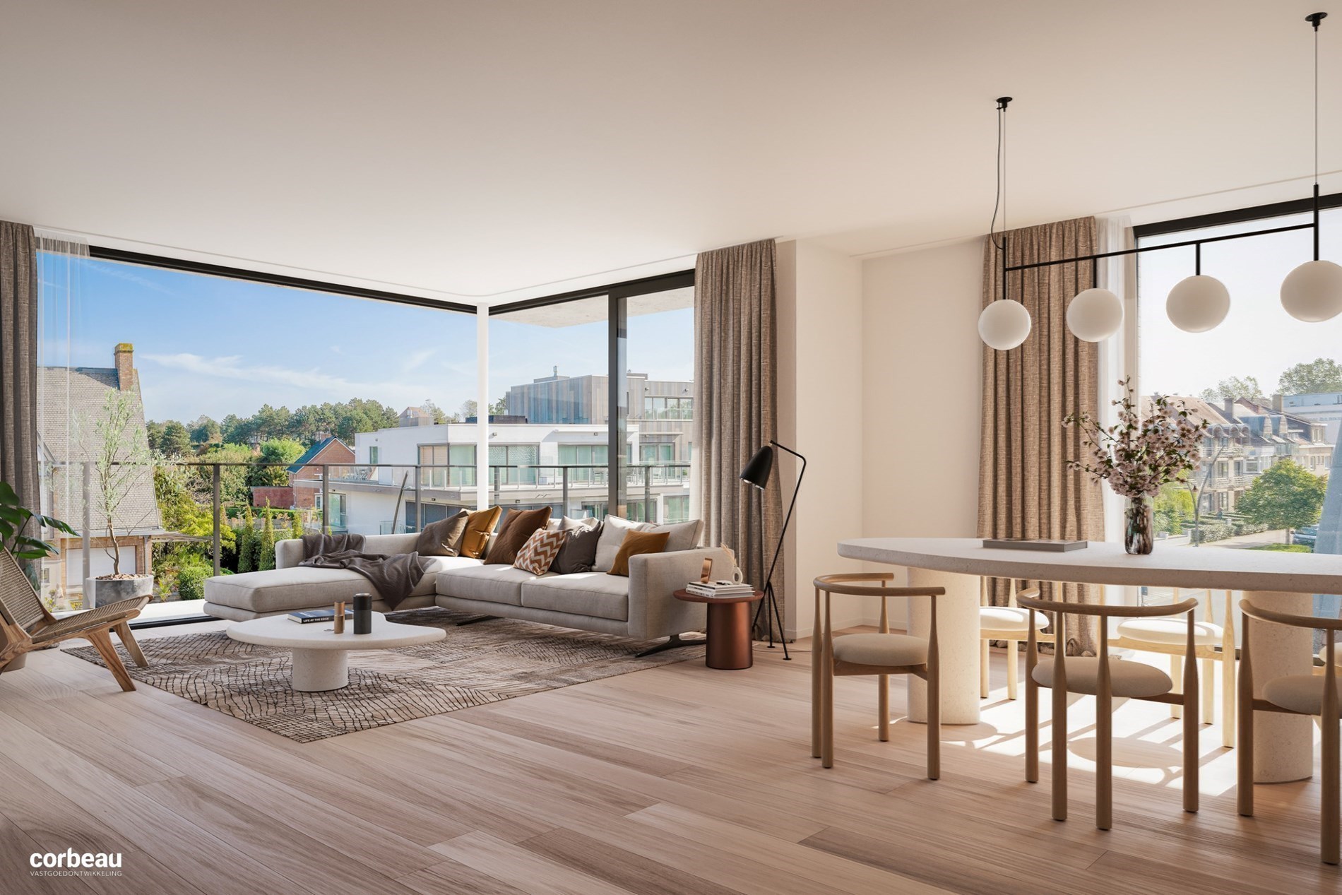 Stijlvol en luxueus wonen in hartje Koksijde ! 