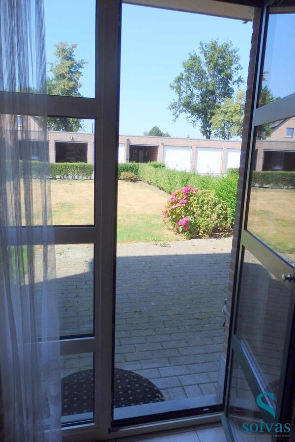 Gelijkvloers appartement met tuin 