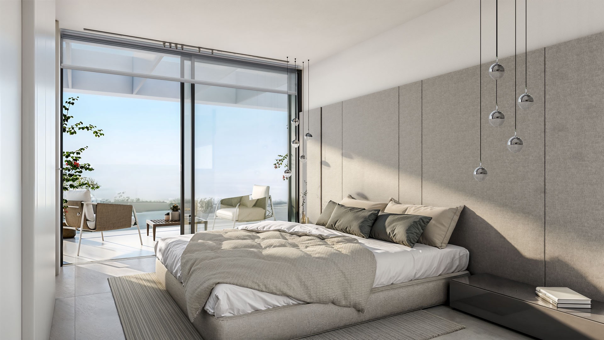 Las Mesas Blue Horizon: Luxe Appartementen met Panoramisch zicht in Estepona 