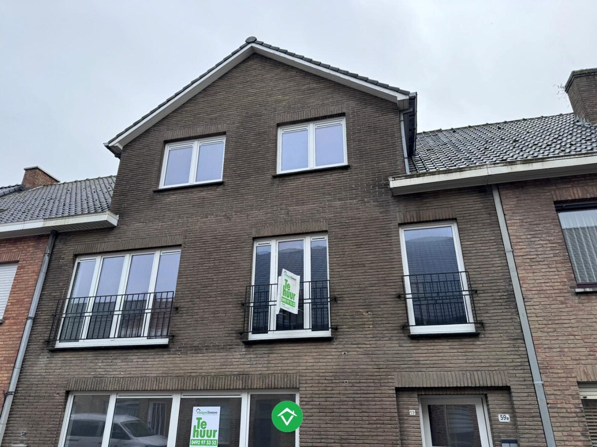 Recent appartement te huur in centrum van Koekelare 