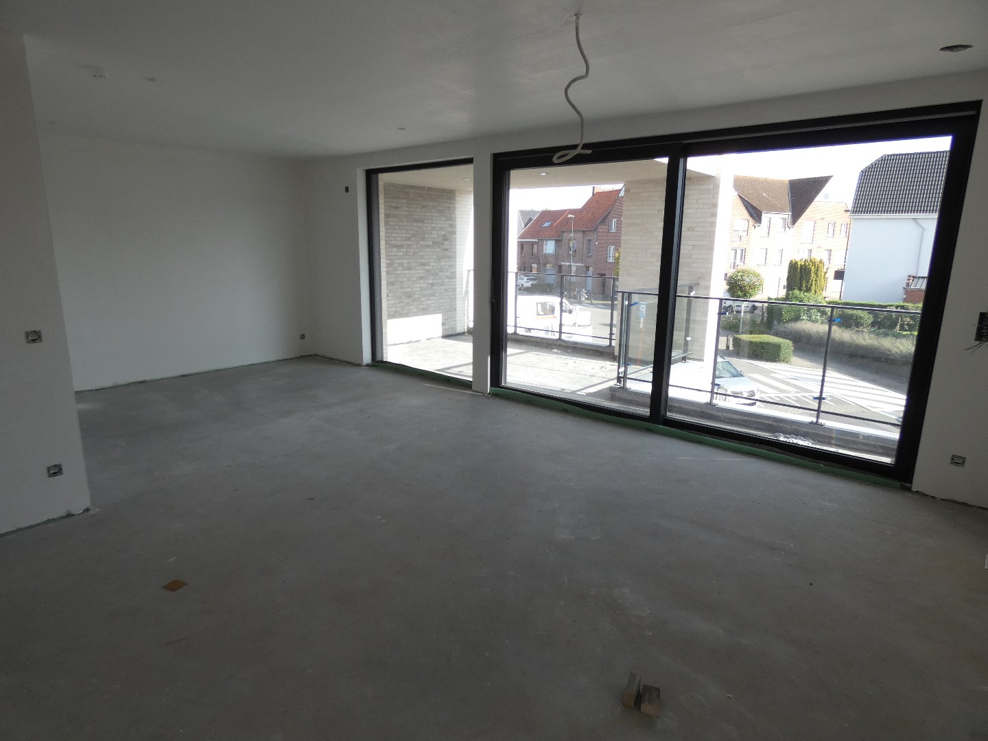 Nieuwbouw appartement (119 m&#178;), 2 (zonne)terrassen, Torhout 