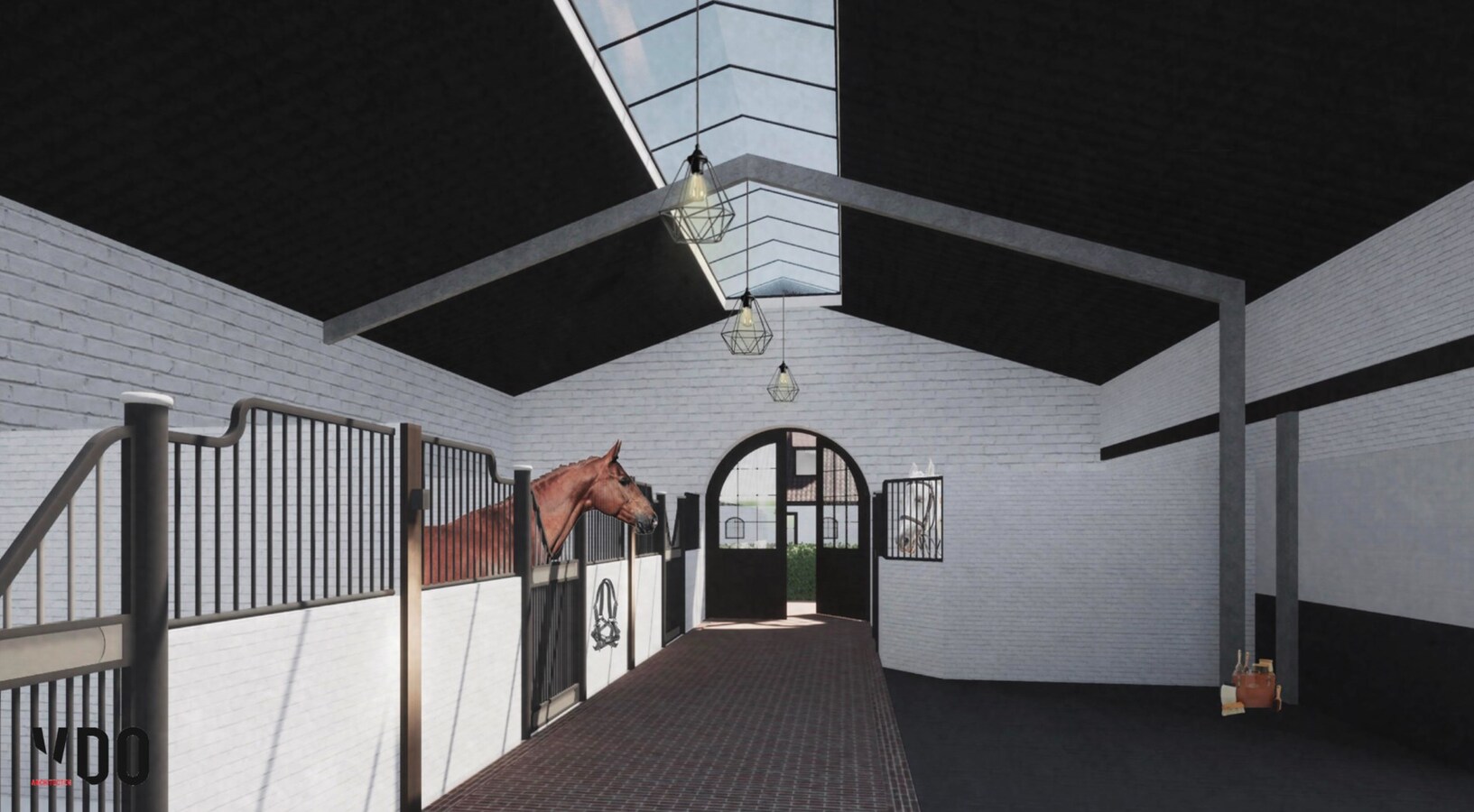 Equestrian new construction project on approx. 2.2 ha/ 5,45 acres in Halle-Zoersel (Antwerp) 