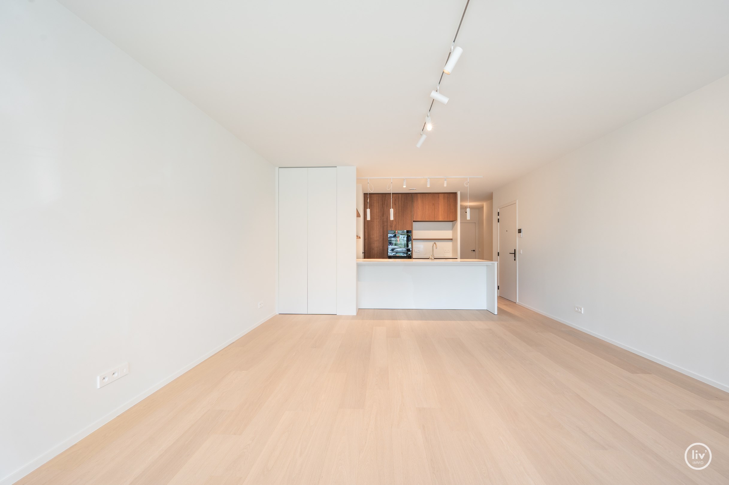 Appartement neuf exclusif avec trois chambres au cœur de Knokke. 