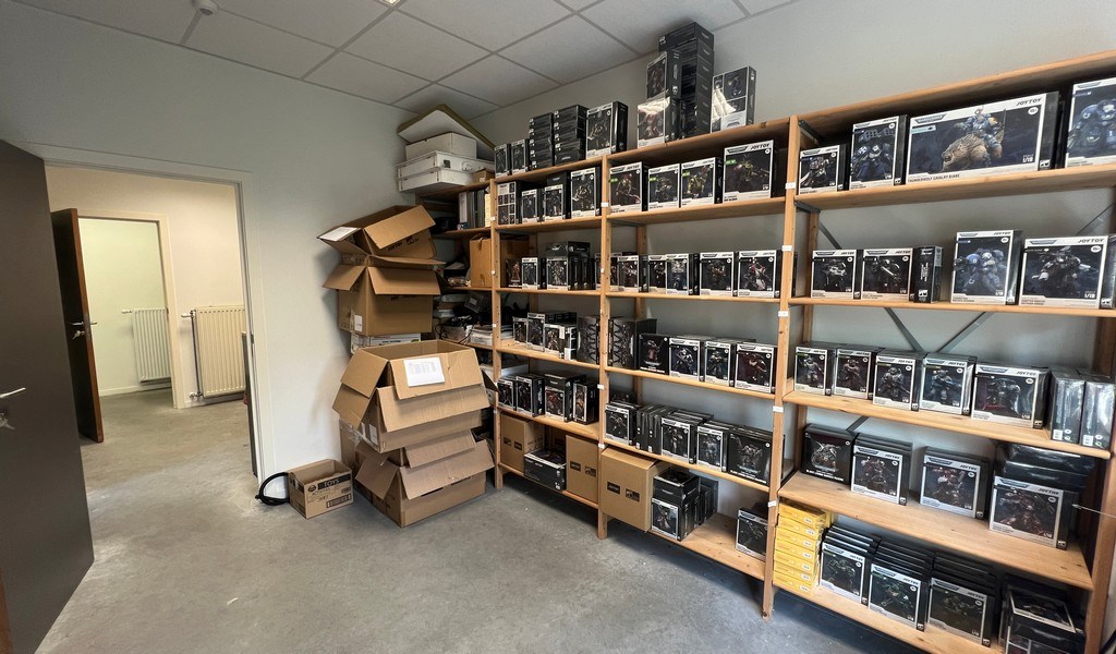 Magazijn te huur vlakbij E34 en A11 in Knokke-Heist
