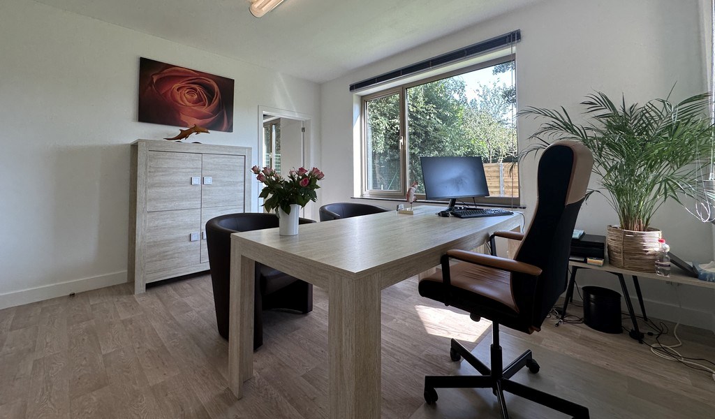 Lichtrijke kantoor- of praktijkruimte met terras te huur in Drongen