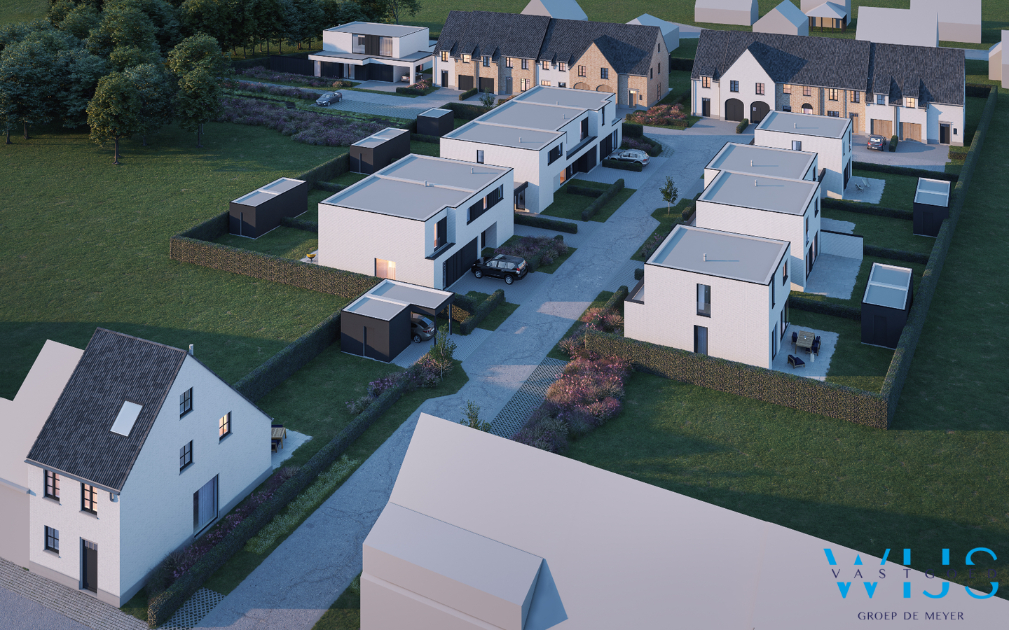Strakke nieuwbouwwoning te Oosteeklo ! 