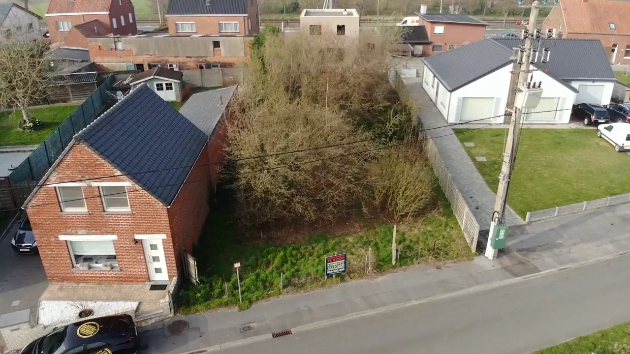 Bouwgrond voor halfopen bebouwing op 502 m² te Kortemark