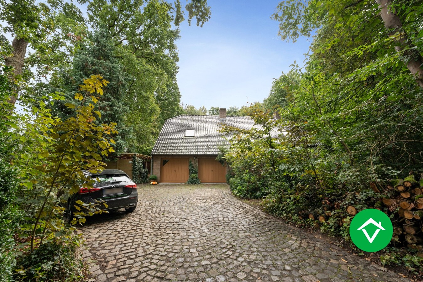 Prachtige villa met 4 slaapkamers in het groen te Jabbeke 