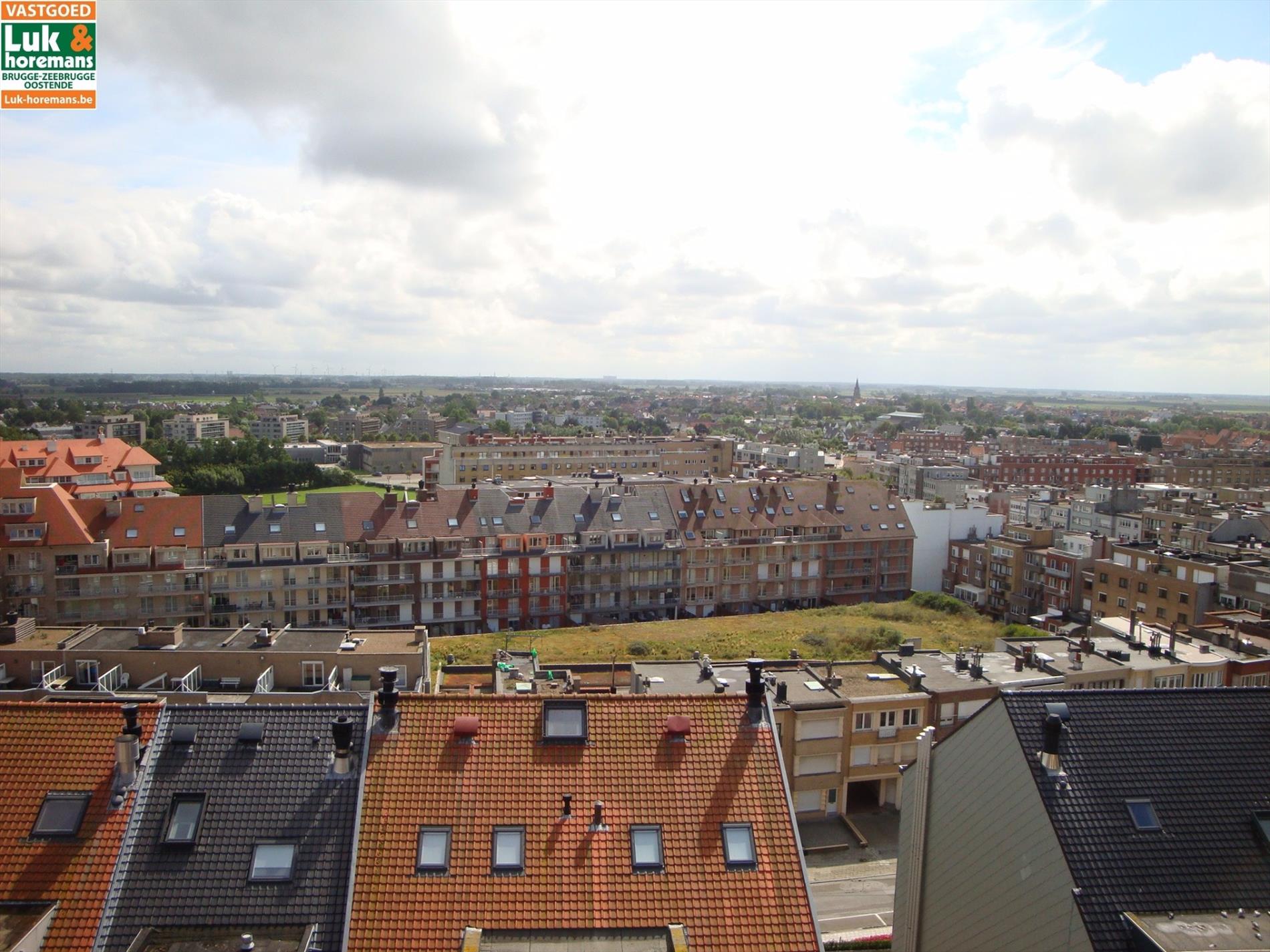 PRACHTIG dakappartement met frontaal zeezicht en zicht op de polders 