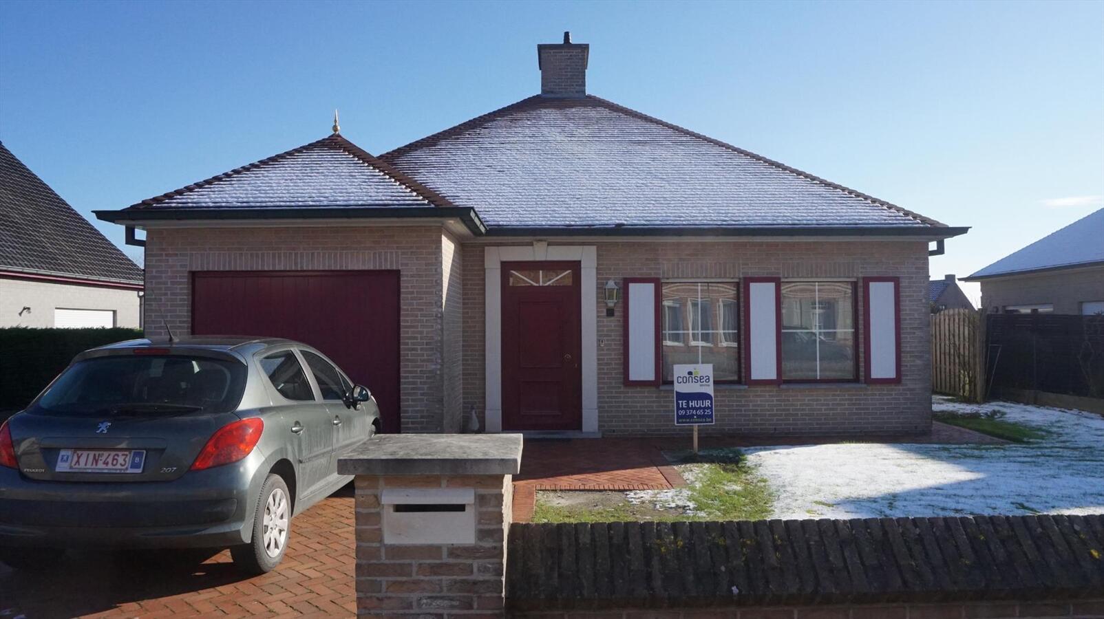 Bungalow met drie slaapkamers in het centrum van Ursel 