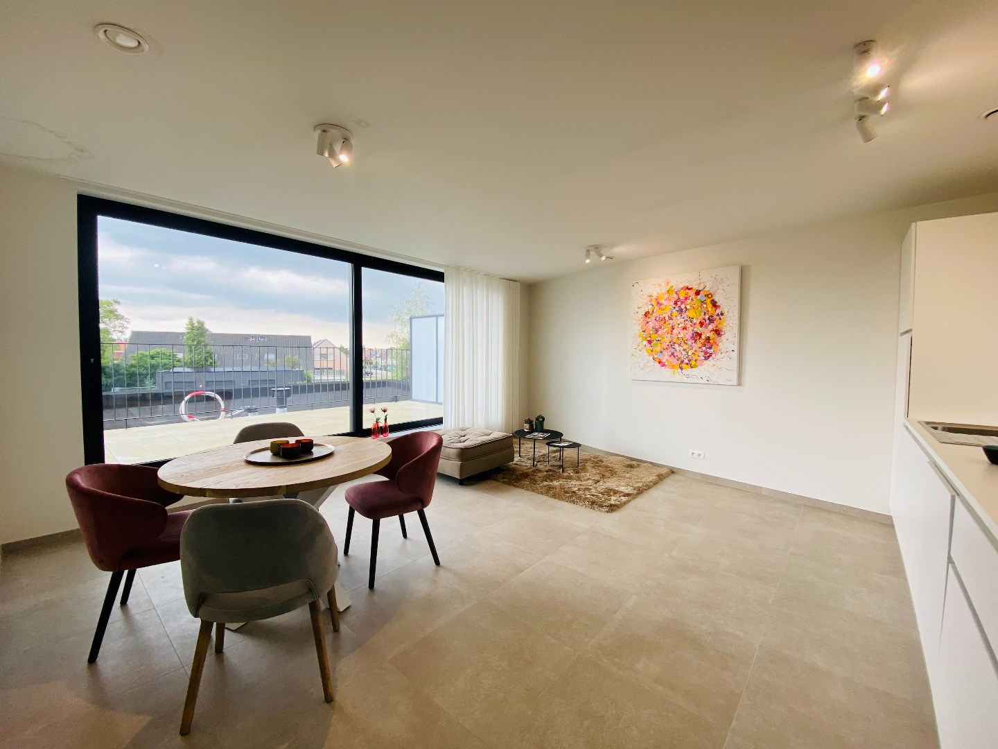 Nieuwbouw (verhuurd) appartement met 2 slaapkamers en groot terras! 