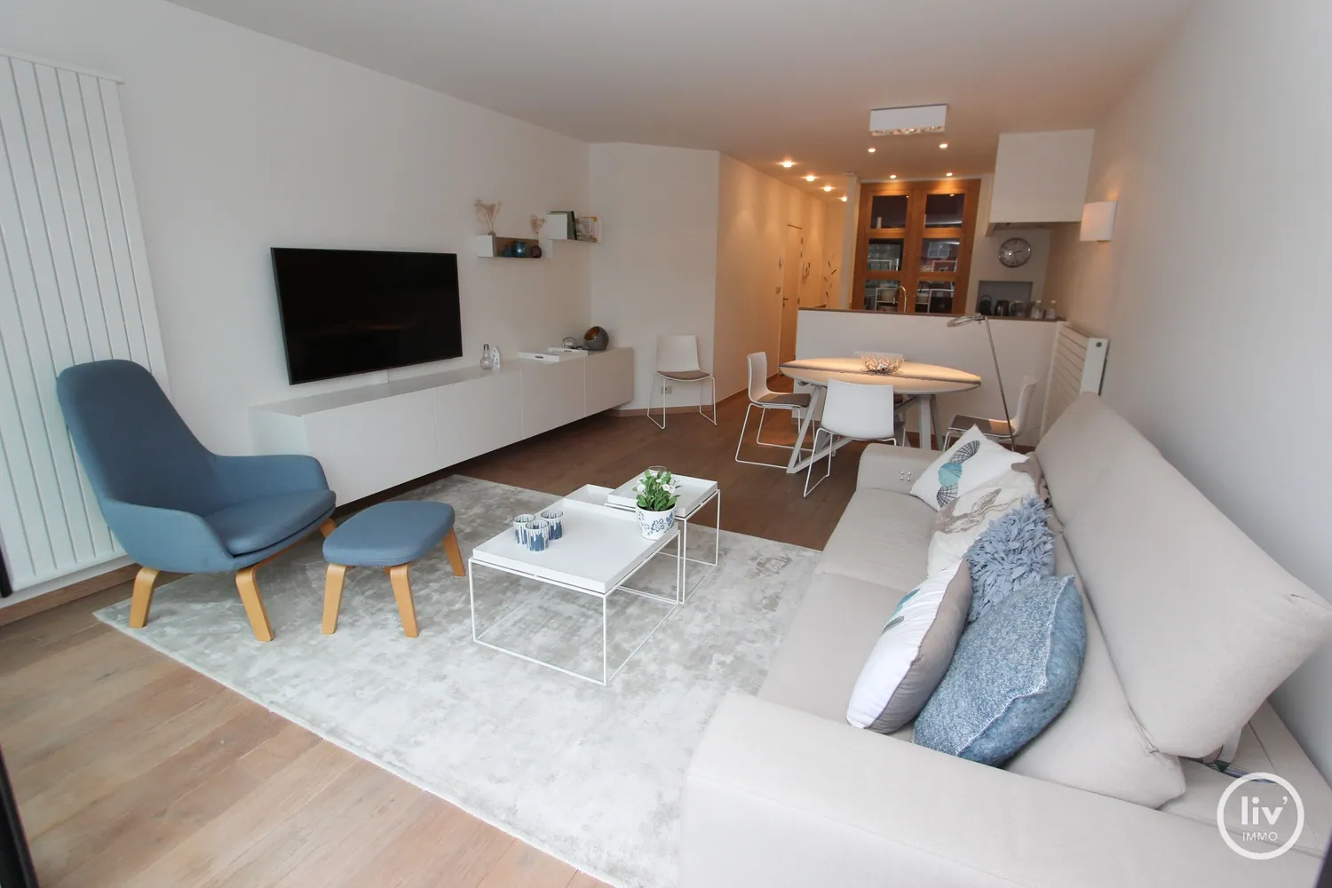 Superbe appartement avec 1 chambre à coucher centre Knokke