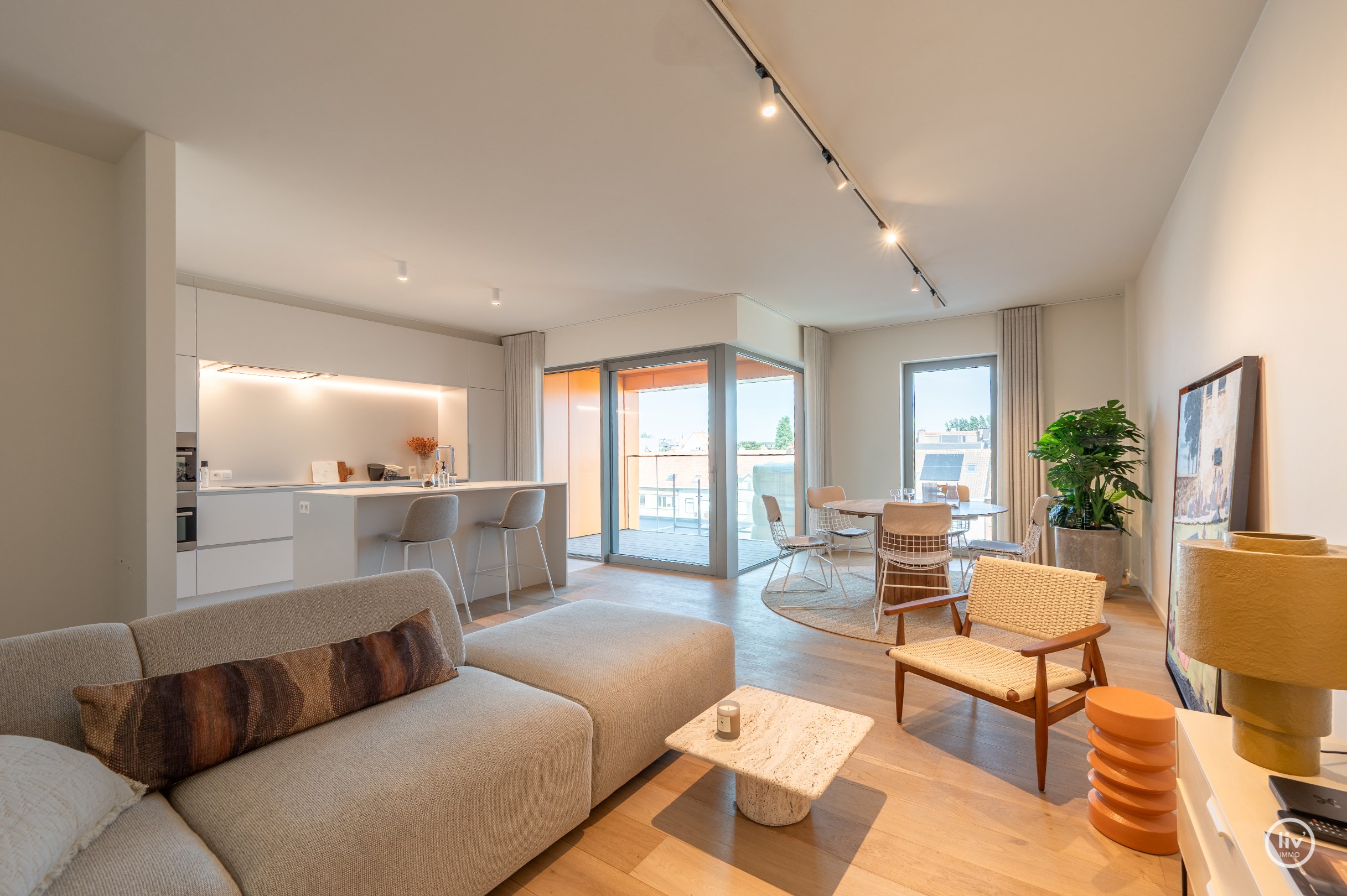 Projet de nouvelle construction Hoost (CAAAP) un nouveau rep&#232;re &#224; Knokke-Heist. Livraison pr&#233;vue &#224; l&#39;automne 2025. 