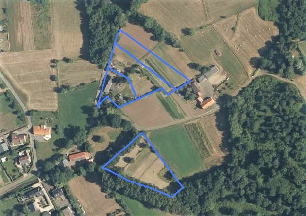 IN OPTIE - Rustig en landelijk gelegen hoeve met aanhorigheden en weiland op ca. 1,35ha te Rillaar (Vlaams-Brabant) 