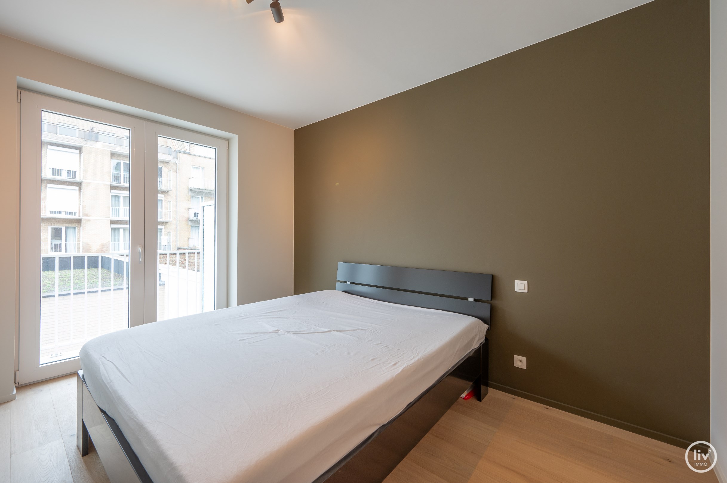 Uniek nieuwbouwappartement met 2 slaapkamers gelegen op een fantastische ligging in de Paul Parmentierlaan. 