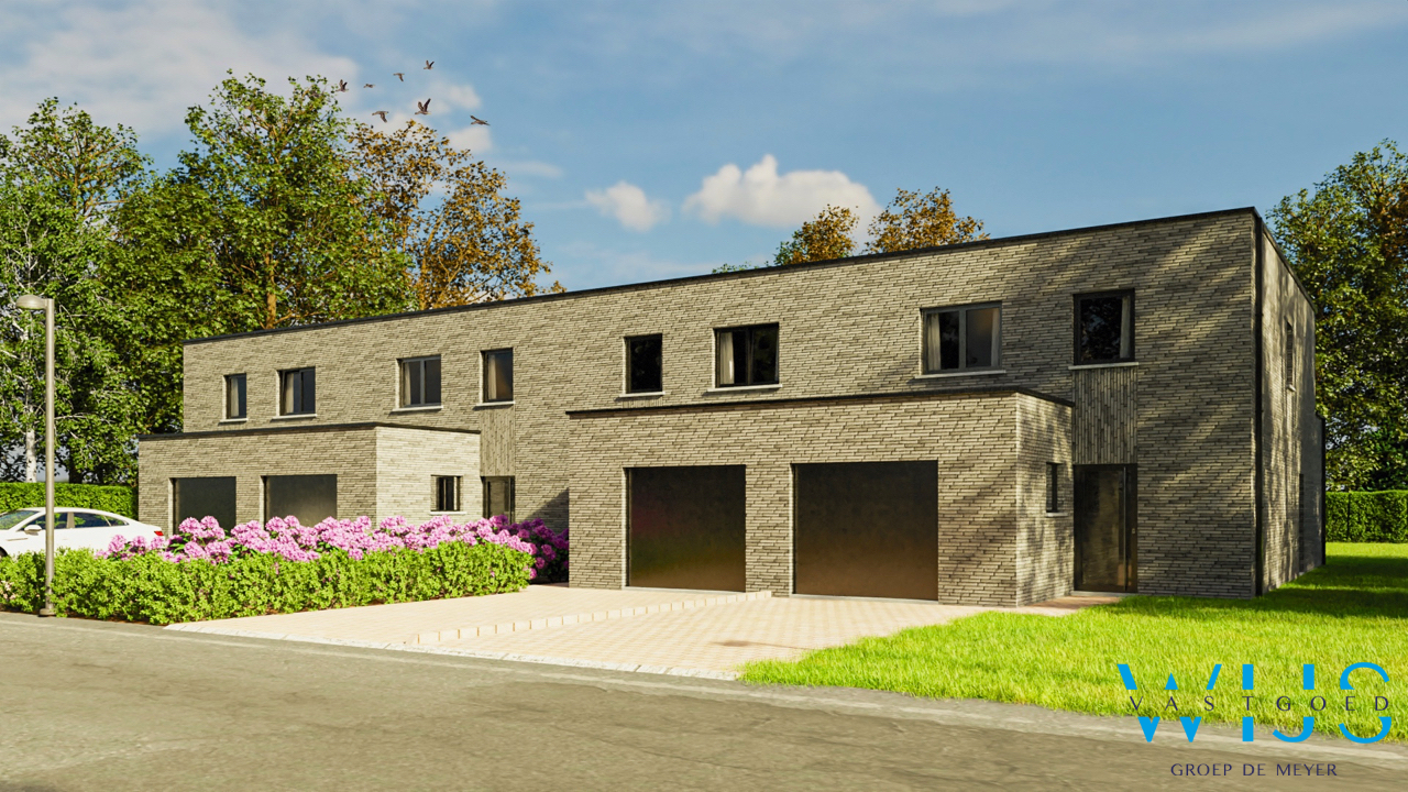 Nieuwbouwwoning op een perceel van 732m&#178; in hartje Ertvelde ! 