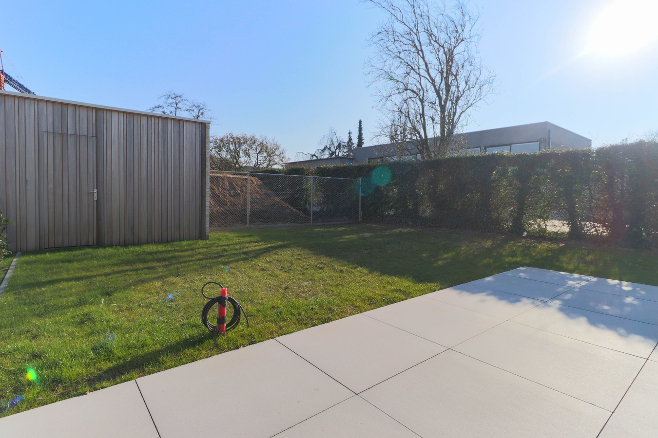 Moderne nieuwbouwwoningen met garage in groene omgeving te Kuurne 