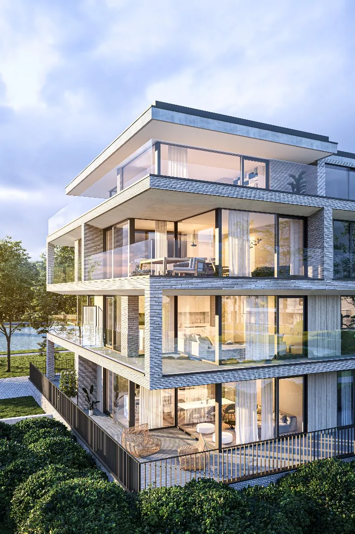 Prachtig nieuwbouwappartement aan het kanaal te Oudenburg