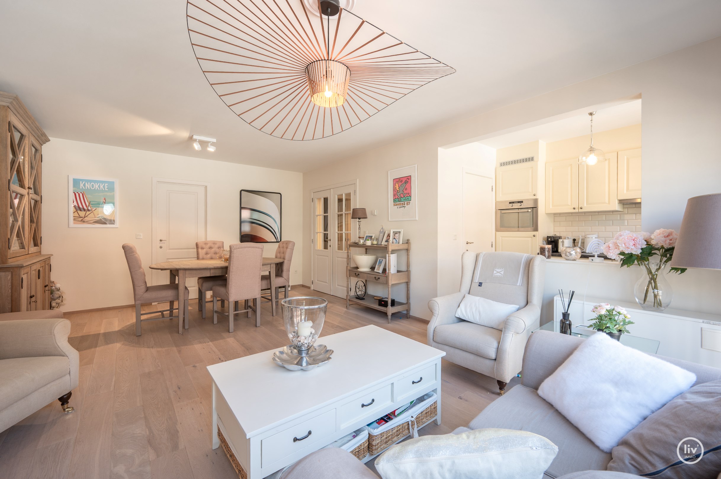 Appartement avec 2 chambres &#224; coucher situ&#233; au Piers de Raveschootlaan &#224; KNokke. 