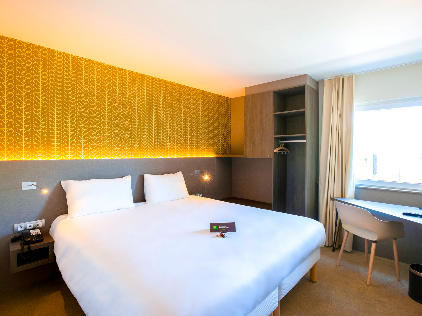 Ibis Styles Kortrijk, een rustig gelegen hotel in een zakelijke omgeving 