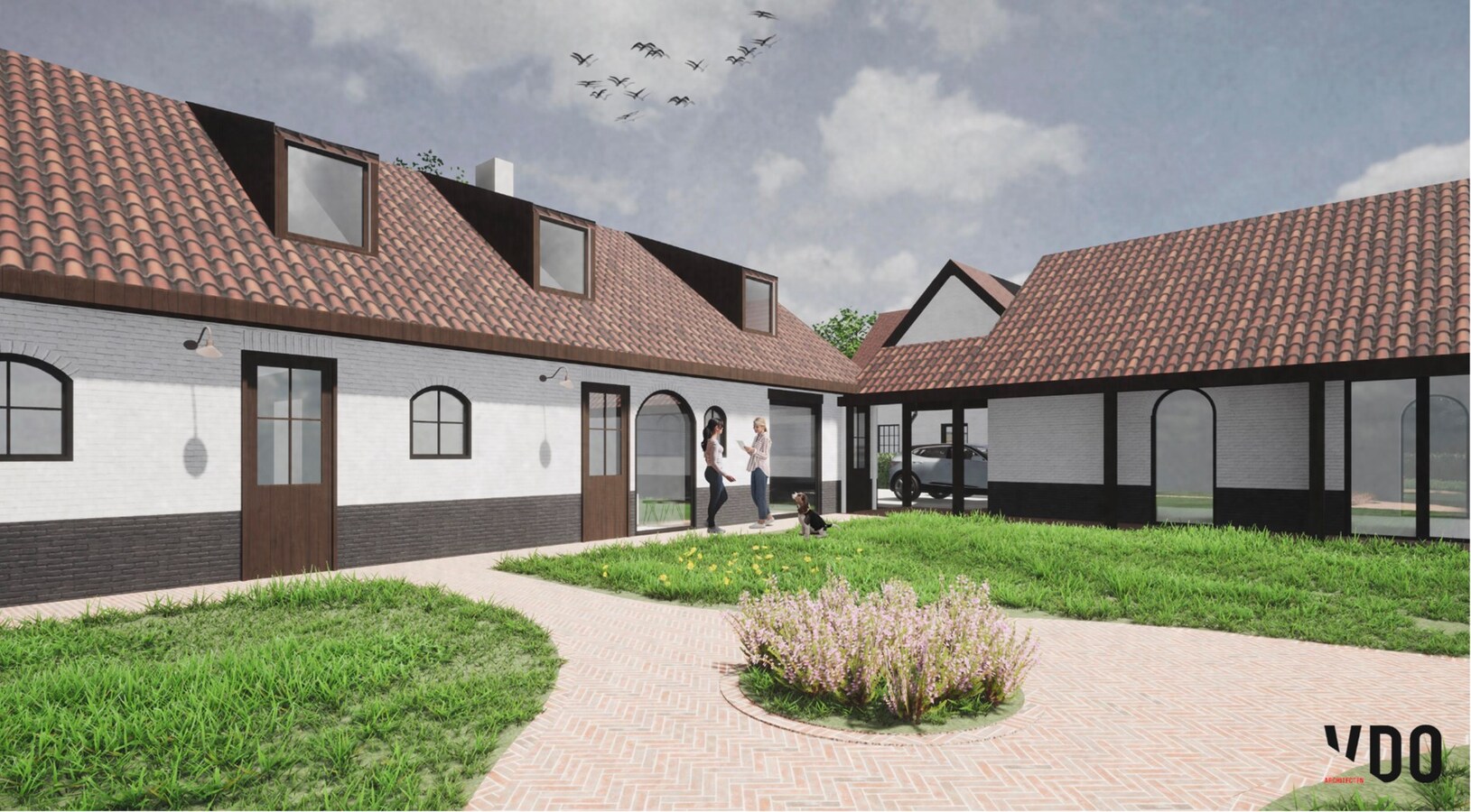 Equestrian new construction project on approx. 2.2 ha/ 5,45 acres in Halle-Zoersel (Antwerp) 