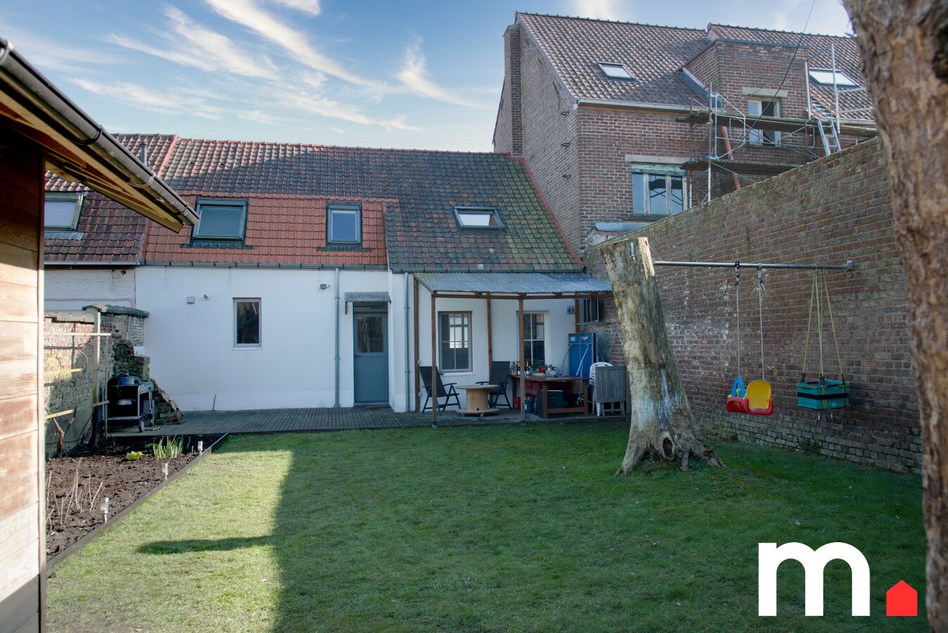 Instapklare woning met 3 slaapkamer en tuin te Marke ! 