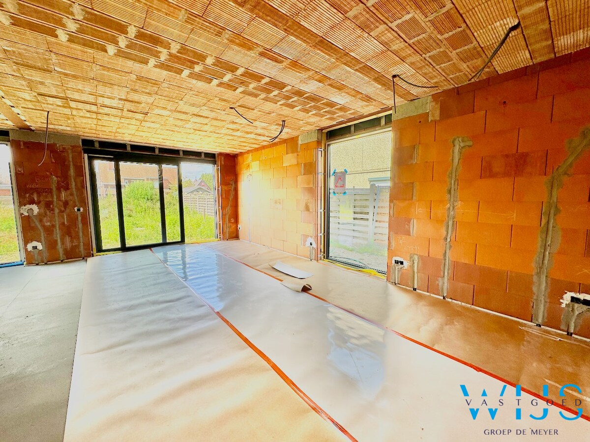 Rustig gelegen nieuwbouwwoning te ZELZATE ! 6% mogelijk ! 