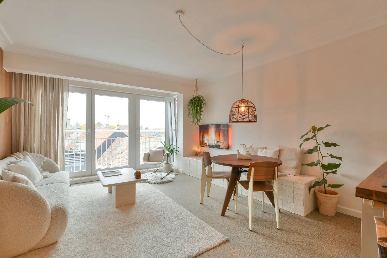 Exclusief design appartement met sauna en 2 slaapkamers