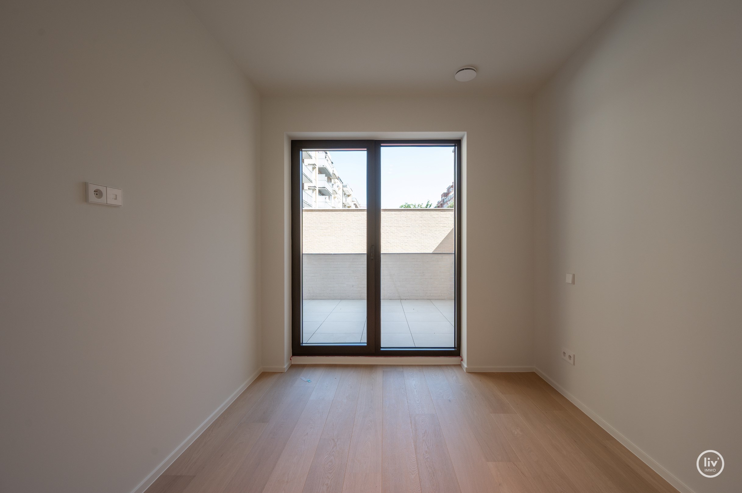 Appartement neuf exclusif avec trois chambres au cœur de Knokke. 