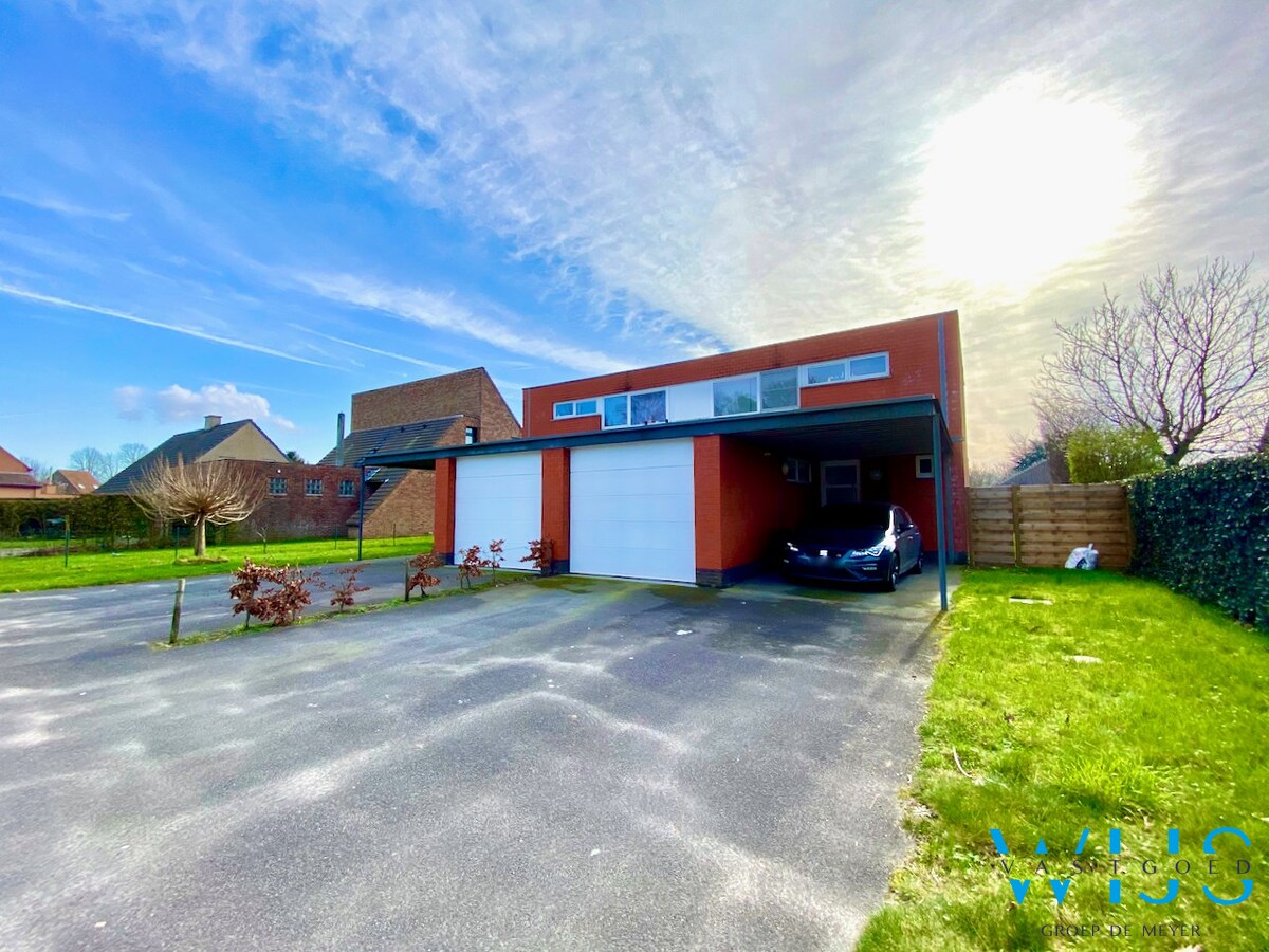 Energiezuinig woonhuis met 3 slaapkamers &amp; tuin te Rieme ! 