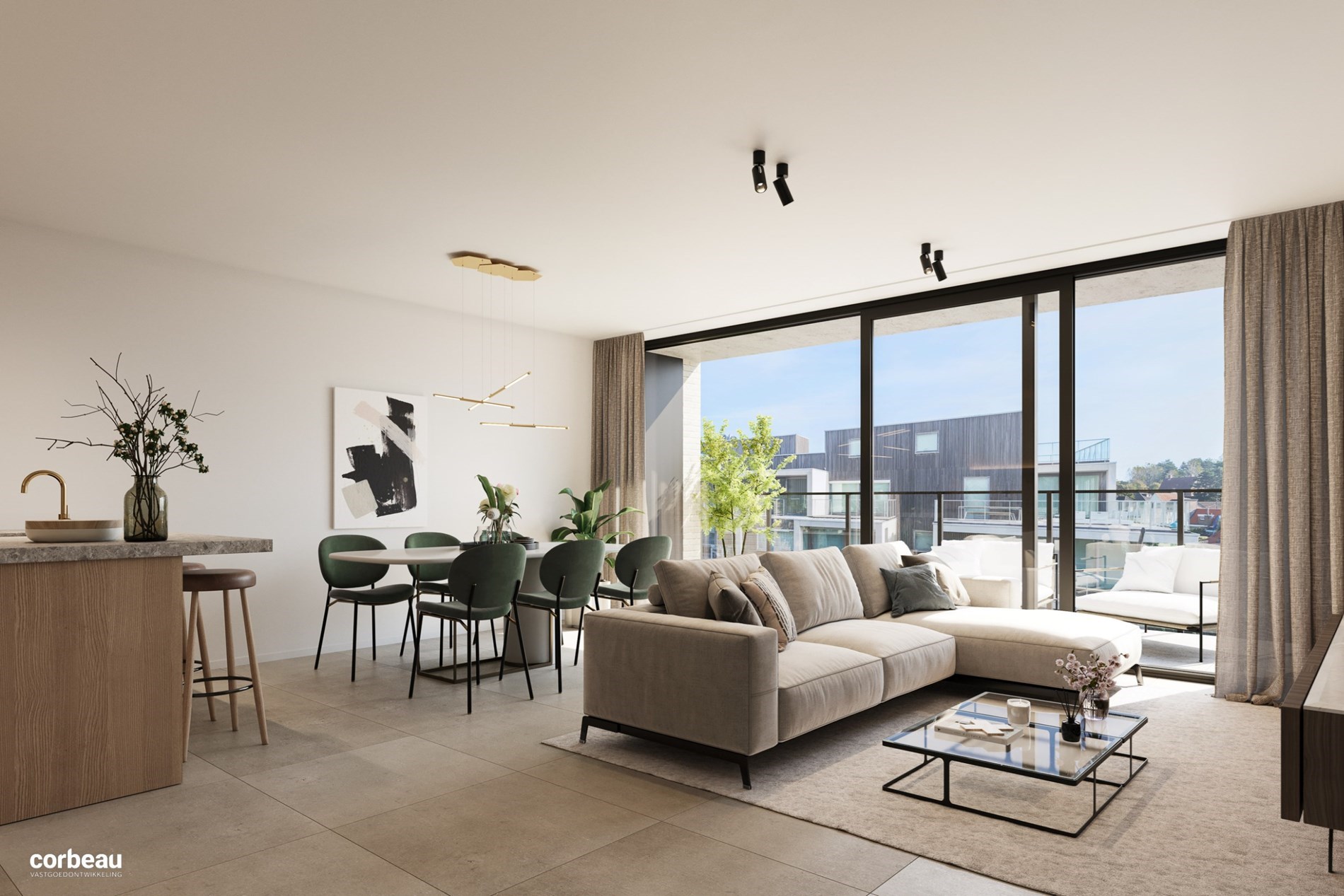 Stijlvol en luxueus wonen in hartje Koksijde ! 
