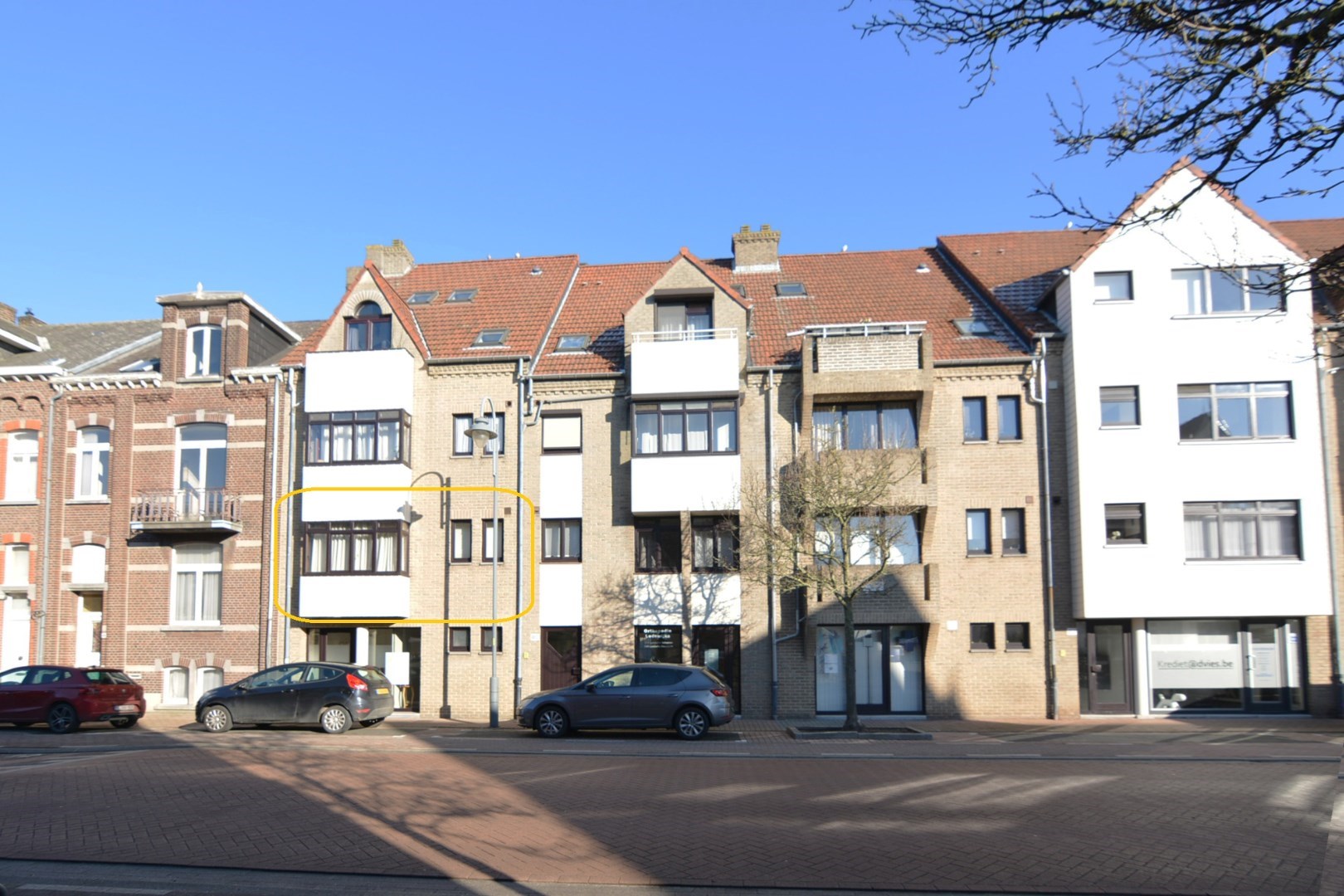Energiezuinig appartement met 2 slpk, balkon, kelderberging en parking. 