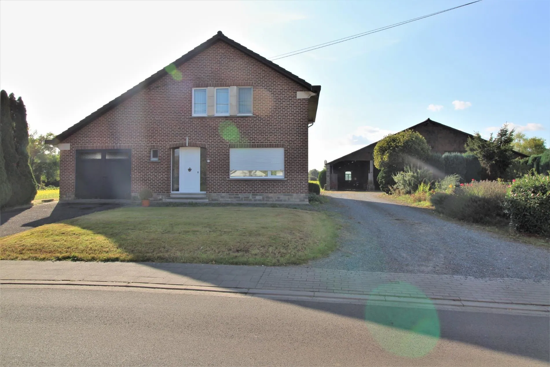 Verkocht: IN OPTIE - Te renoveren woning loods en weilanden op 4,5ha te Wilsele (Leuven/Vlaams-Brabant) - Wilsele 3012 -