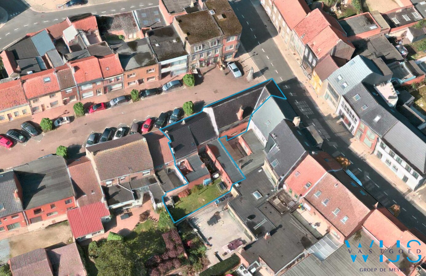 Projectgrond van 410 m&#178; in het centrum van Assenede! 