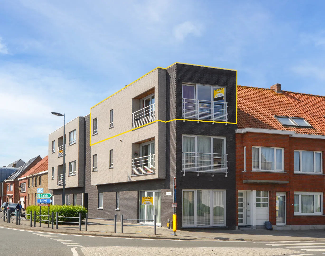 Recent 2 slaapkamer appartement met balkon te Westkerke