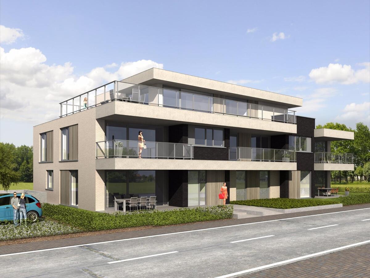 Luxe appartement met tuin in hartje Zomergem! (100% verkocht) 