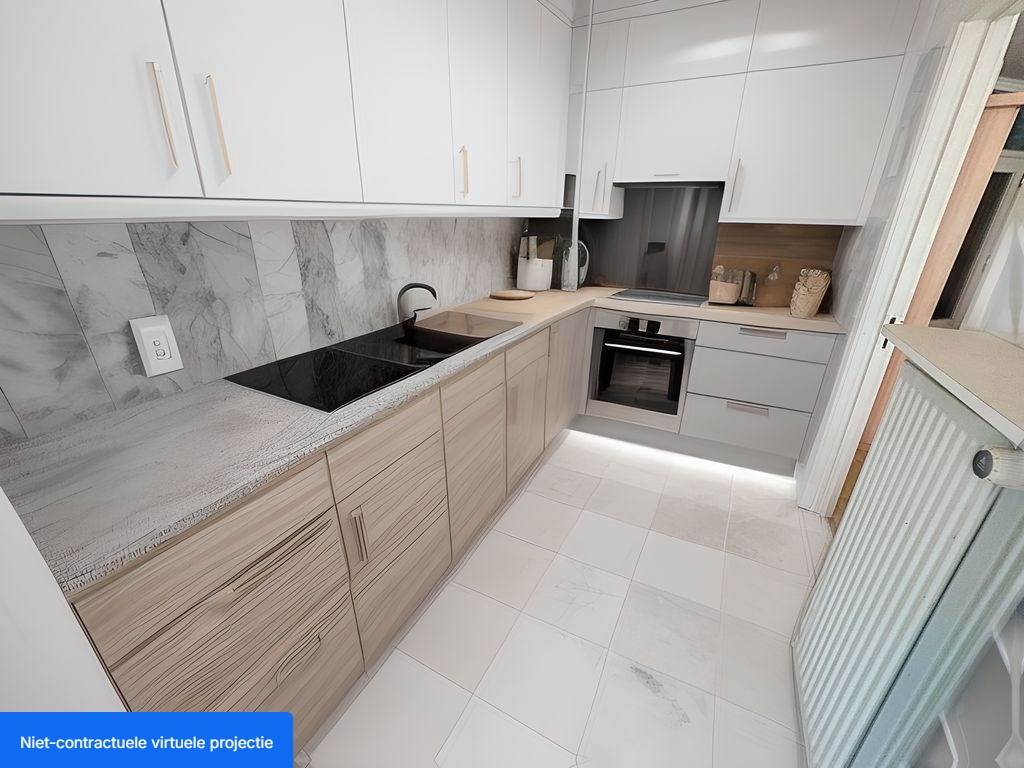 Ruim appartement gelegen aan de achterzijde van de Zeedijk 