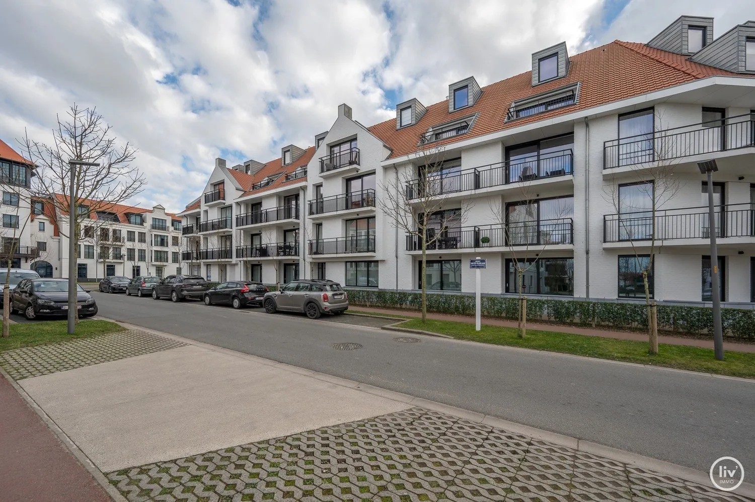 Emplacement de parking facilement accessible au niveau -2 de la Résidence Duinenwater.