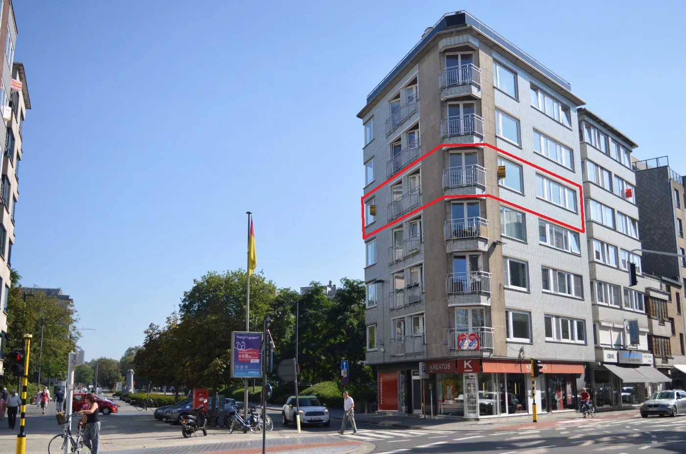 Klassevol appartement met prachtig uitzicht & dichtbij de Zeedijk te Oostende