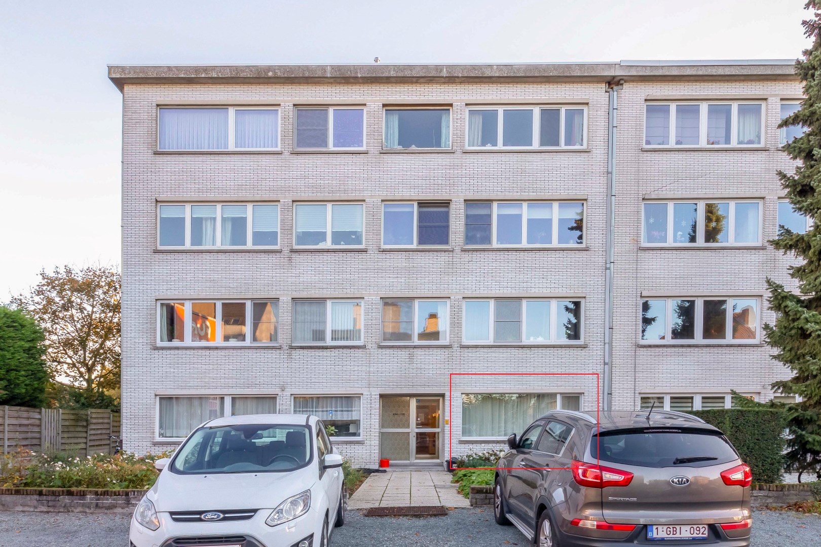 Ruim 1-slaapkamerappartement met kleine buitenruimte 