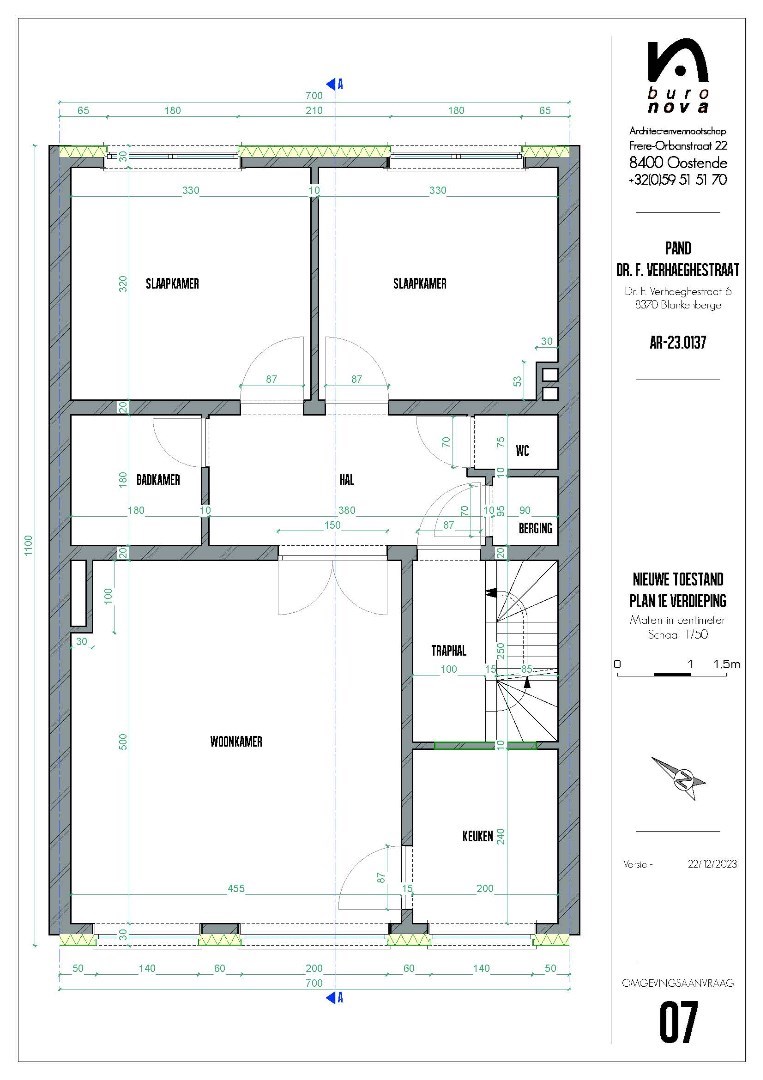BUITENKANS! Vergund, te renoveren appartementsgebouw met 3 entiteiten 