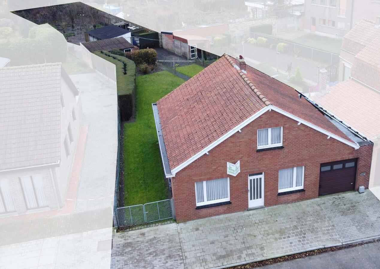 Woning met 2 slaapkamers en diepe tuin te Koekelare 
