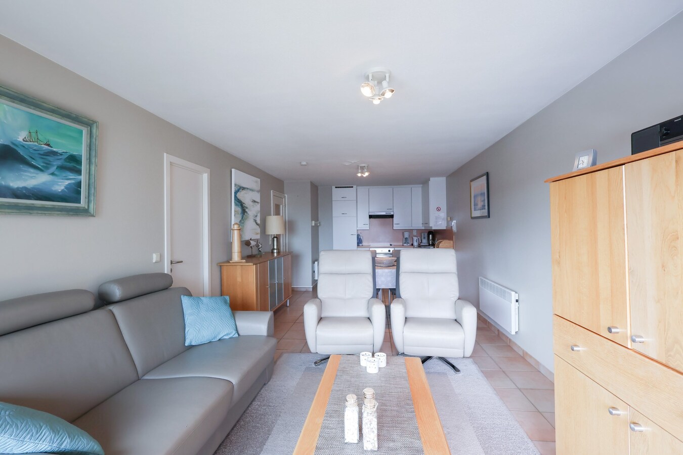 Appartement met lateraal zeezicht in het hartje van Oostduinkerke 