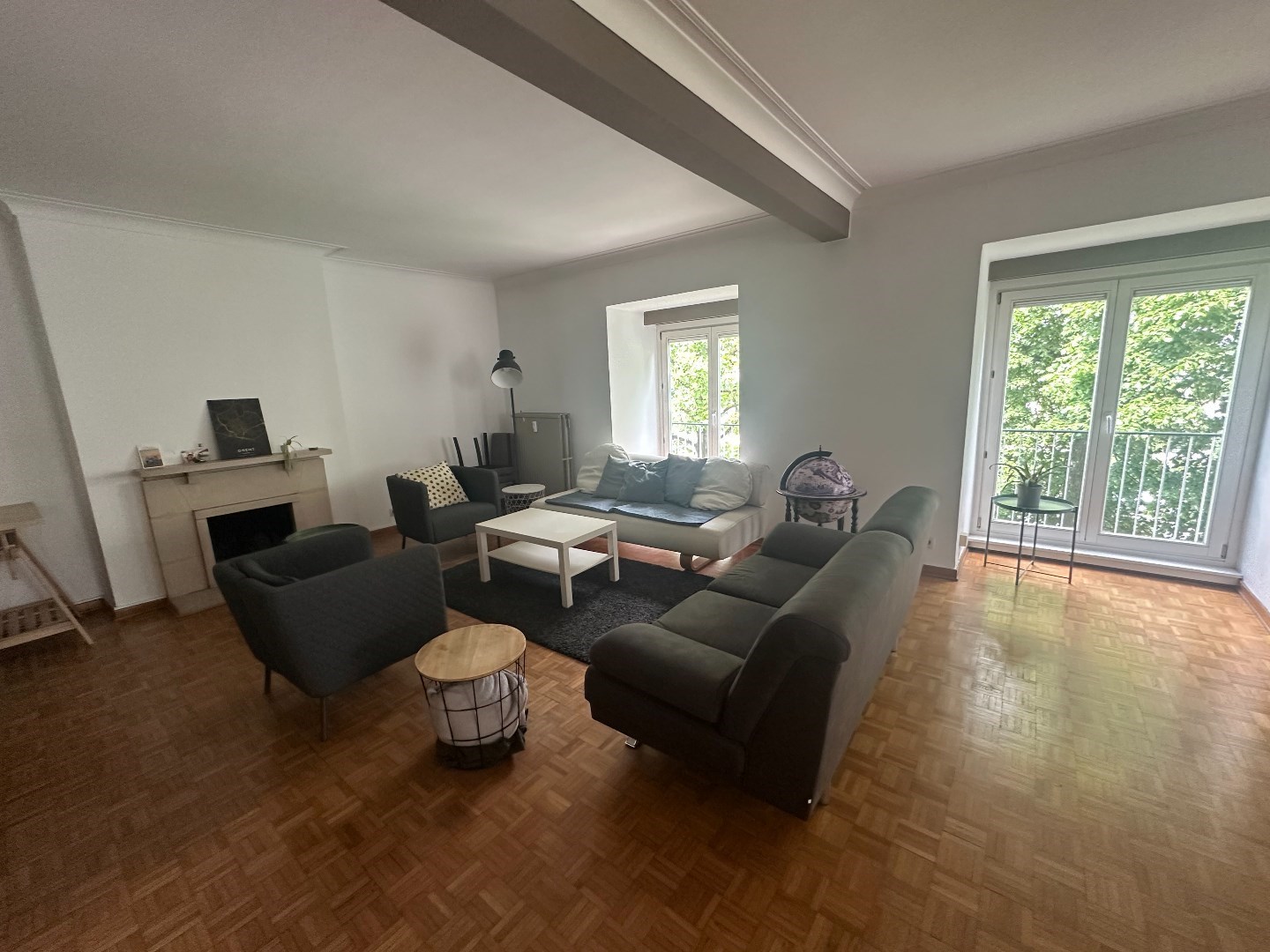 Duplex-appartement nabij de Sterre 