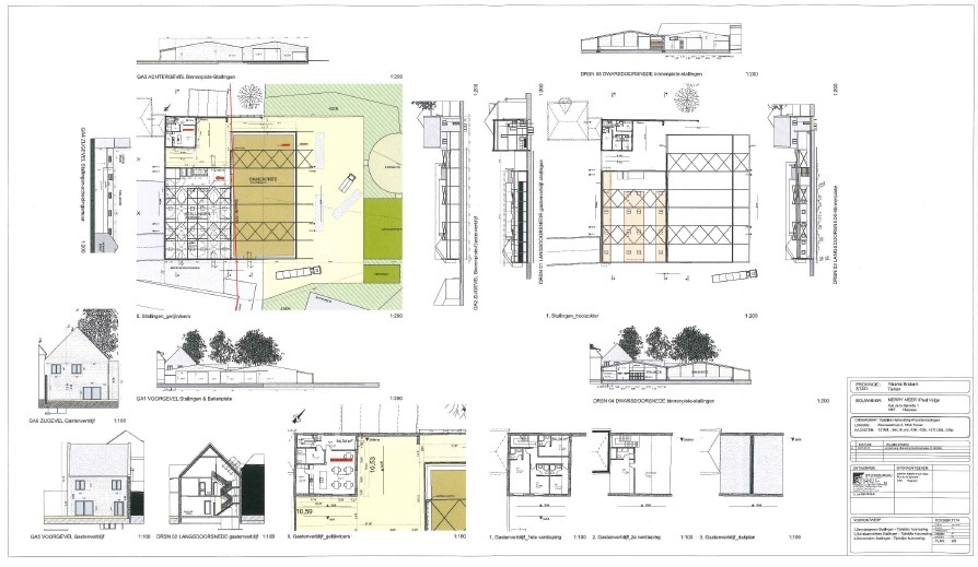 Building and agricultural land with possibility for professional horse accommodation on approximately 3ha in Tienen 