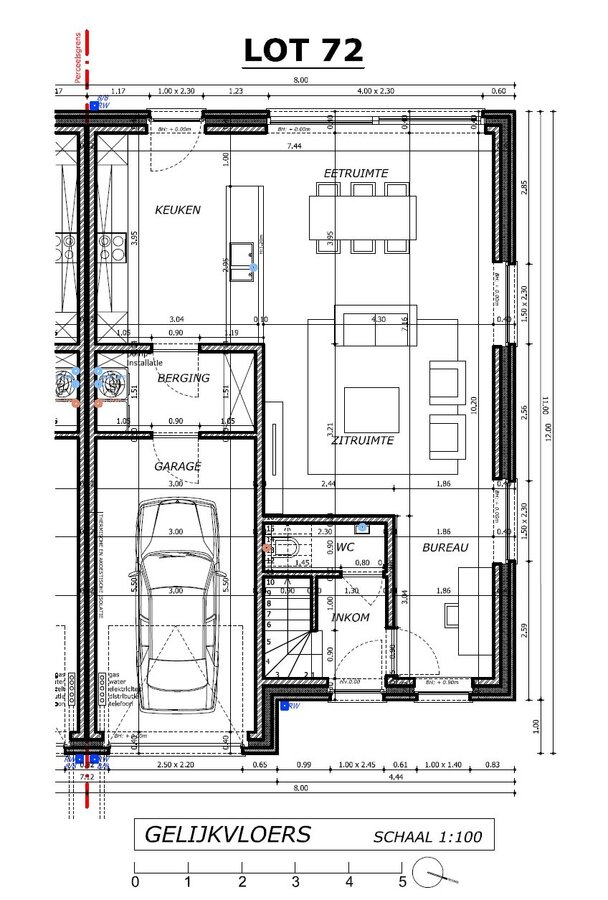 Nieuwbouwwoning met 3 slaapkamers en garage te Middelkerke 