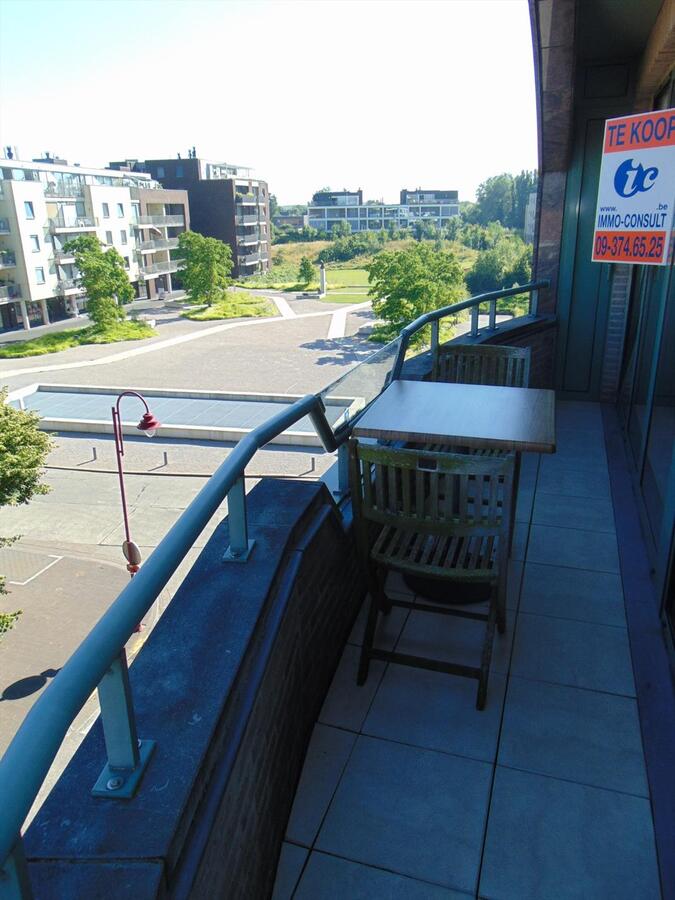 Ruim appartement met terras 